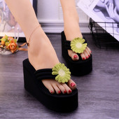 Modernas sieviešu čības ar platformu-divi modeļi