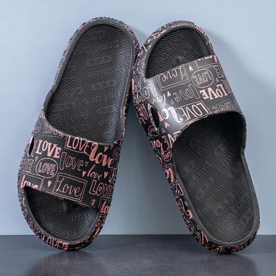 Ikdienas pludmales čības ar aplikācijām sievietēm