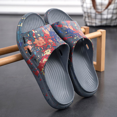 Ikdienas pludmales čības ar aplikācijām sievietēm