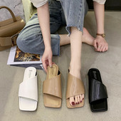 Stilīgas sieviešu čības no eko ādas vienkrāsaina modeļa