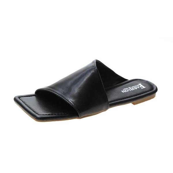 Stilīgas sieviešu čības no eko ādas vienkrāsaina modeļa