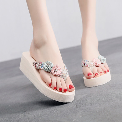 Ikdienas sieviešu čības ar 3D elementu ziediem