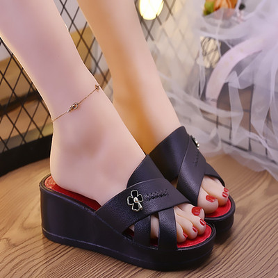 Modernas sieviešu čības ar platformu 5 cm