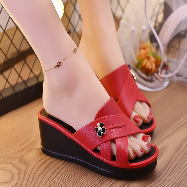 Modernas sieviešu čības ar platformu 5 cm