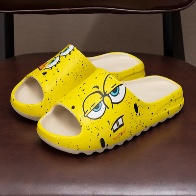 Gumijas čības ar krāsainu apdruku - unisex modelis