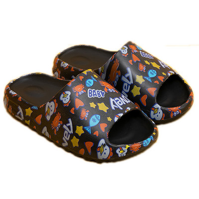 Gumijas čības ar krāsainu apdruku - unisex modelis