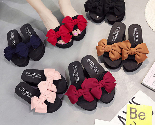 Jauns vasaras sieviešu čību modelis ar lentīti vairākās krāsās