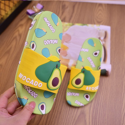 Ikdienas neslīdošās čības ar aplikācijām - divi modeļi