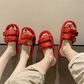 Vīriešu un sieviešu vasaras čības ar velcro