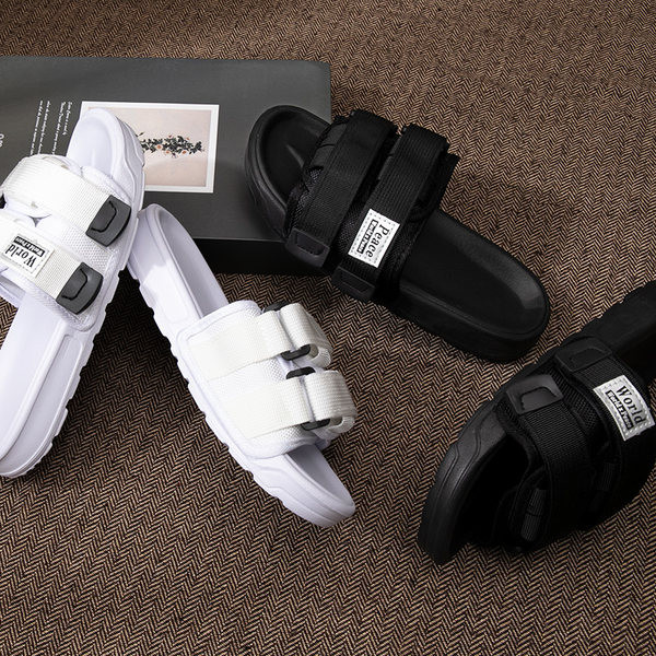 Vīriešu un sieviešu vasaras čības ar velcro