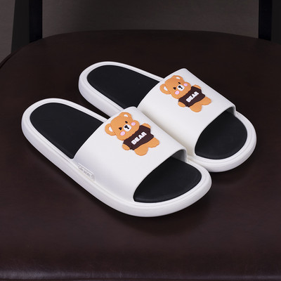 Unisex gumijas čības ar krāsu aplikāciju