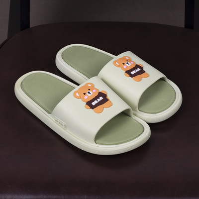 Unisex gumijas čības ar krāsu aplikāciju