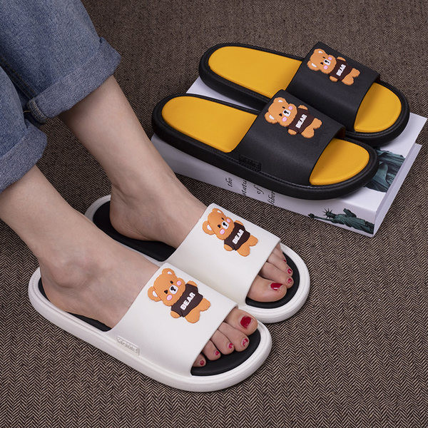 Unisex gumijas čības ar krāsu aplikāciju