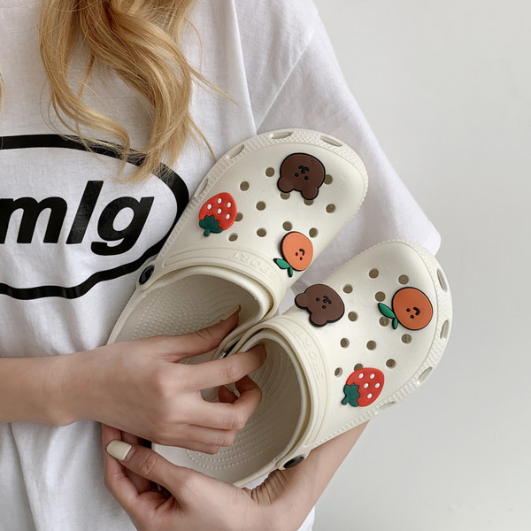 Ikdienas sieviešu čības tipa crocs - divi modeļi