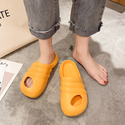 Ikdienas sieviešu vasaras čības ar plakanu zoli trīs krāsās