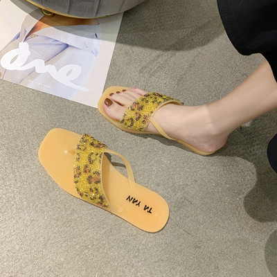 Ikdienas sieviešu silikona čības ar dzīvnieku rakstu