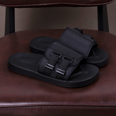 Ikdienas čības ar tekstila siksnu un velcro