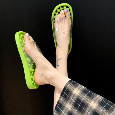 Ikdienas sieviešu čības ar silikona siksniņu - vairākās krāsās