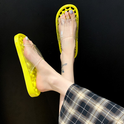 Ikdienas sieviešu čības ar silikona siksniņu - vairākās krāsās