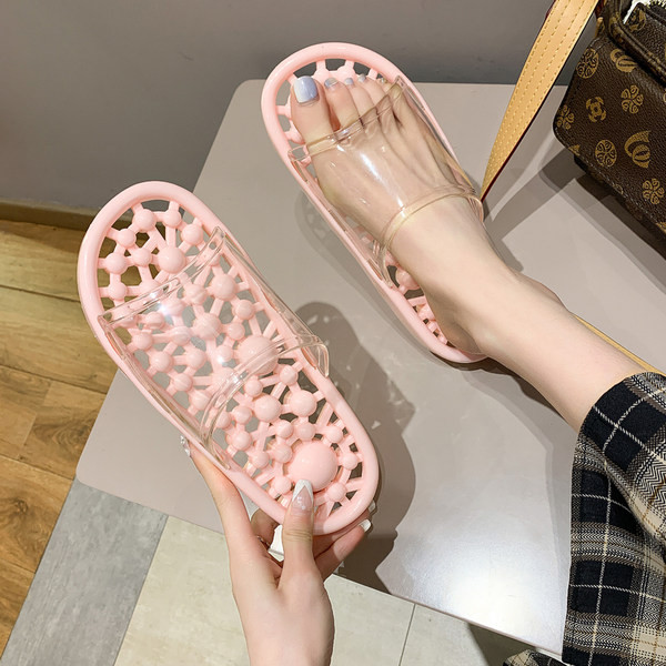 Ikdienas sieviešu čības ar silikona siksniņu - vairākās krāsās