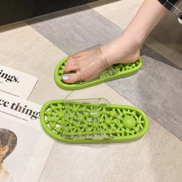 Ikdienas sieviešu čības ar silikona siksniņu - vairākās krāsās