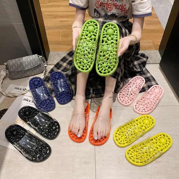 Ikdienas sieviešu čības ar silikona siksniņu - vairākās krāsās