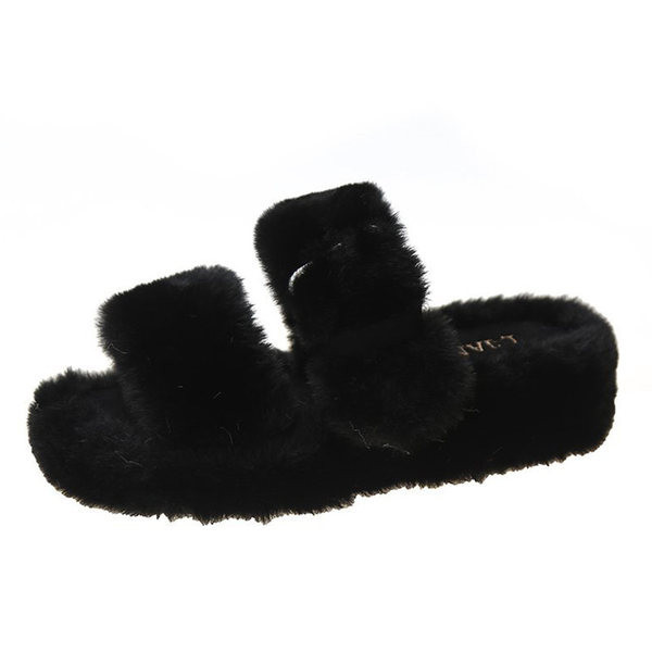 Aktuālās sieviešu čības ar augstu plakanu zoli un dūnu