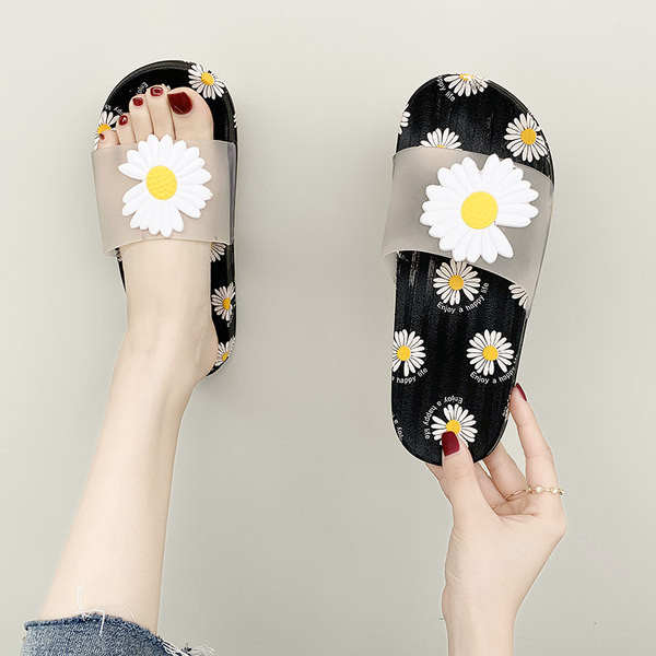 Ikdienas čības ar 3D rotājumu sievietēm