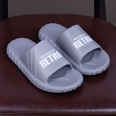 Gumijas čības unisex modelis ar uzrakstiem