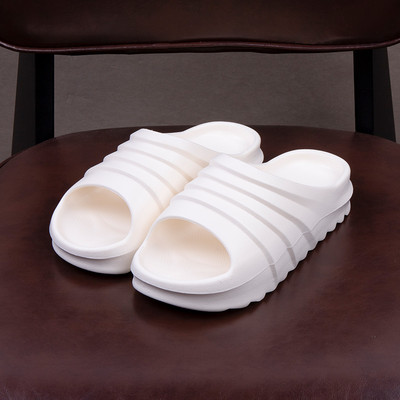 Παντόφλες από καουτσούκ Unisex με ανάγλυφο λουράκι