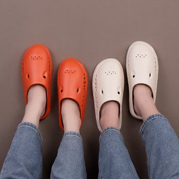 Καουτσούκ παντόφλες τύπου crocs unisex μοντέλο