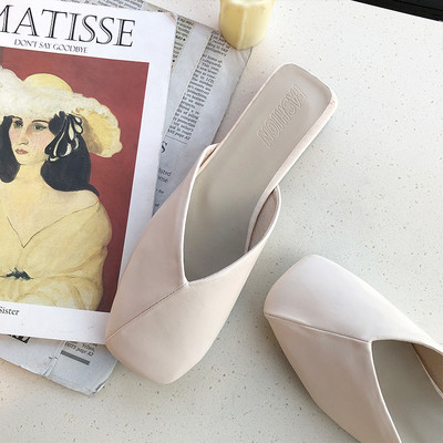 Sieviešu ādas čības - divi modeļi