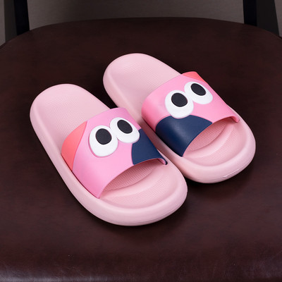 Unisex gumijas čības ar krāsainu apdruku