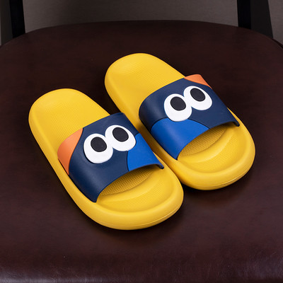 Unisex gumijas čības ar krāsainu apdruku