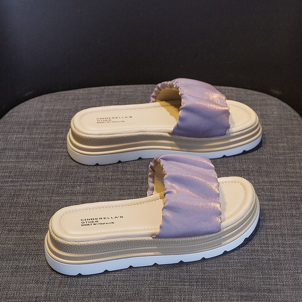 Papuci casual cu talpa plata pentru femei