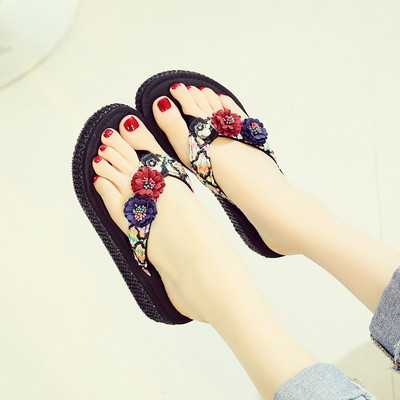 Jauns sieviešu čību modelis pār pirkstu ar 3D ziedu rotājumu