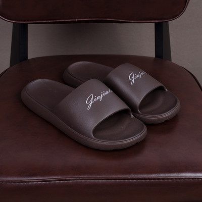 Sieviešu gumijas čības ar uzrakstu