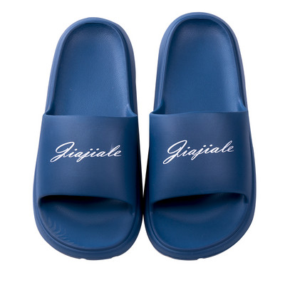 Sieviešu gumijas čības ar uzrakstu