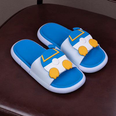 Unisex gumijas čības ar 3D krāsu aplikāciju