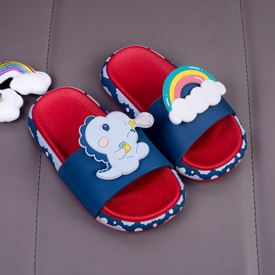 Unisex gumijas čības ar 3D krāsu aplikāciju