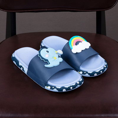 Unisex gumijas čības ar 3D krāsu aplikāciju