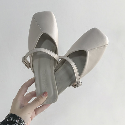 Sieviešu ikdienas čības no eko ādas četrās krāsās