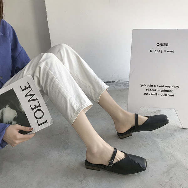 Sieviešu ikdienas čības no eko ādas četrās krāsās