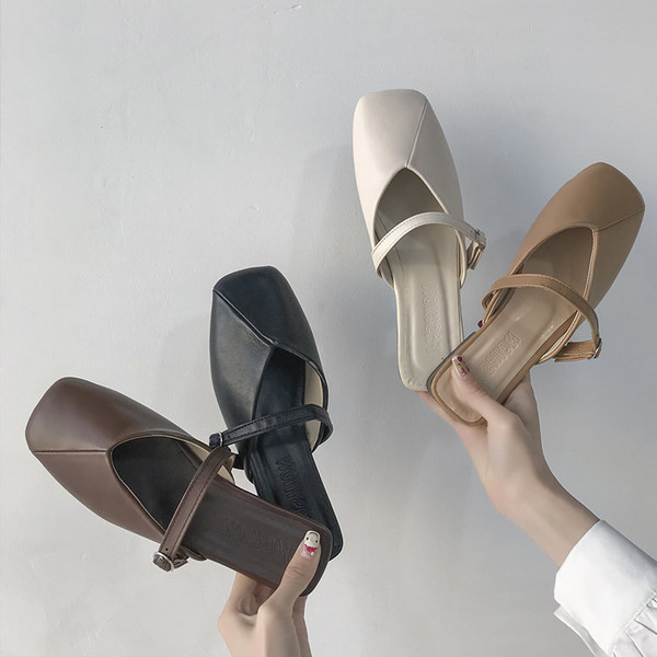 Sieviešu ikdienas čības no eko ādas četrās krāsās