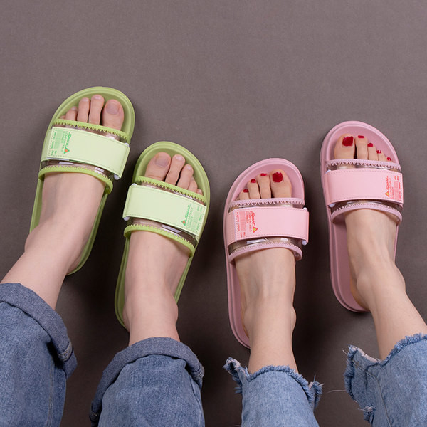 Ikdienas čības ar velcro uzlīmēm - unisex modelis