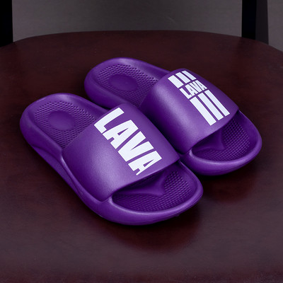 Gumijas unisex čības ar uzrakstiem