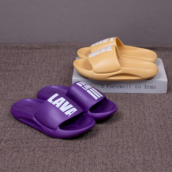 Gumijas unisex čības ar uzrakstiem