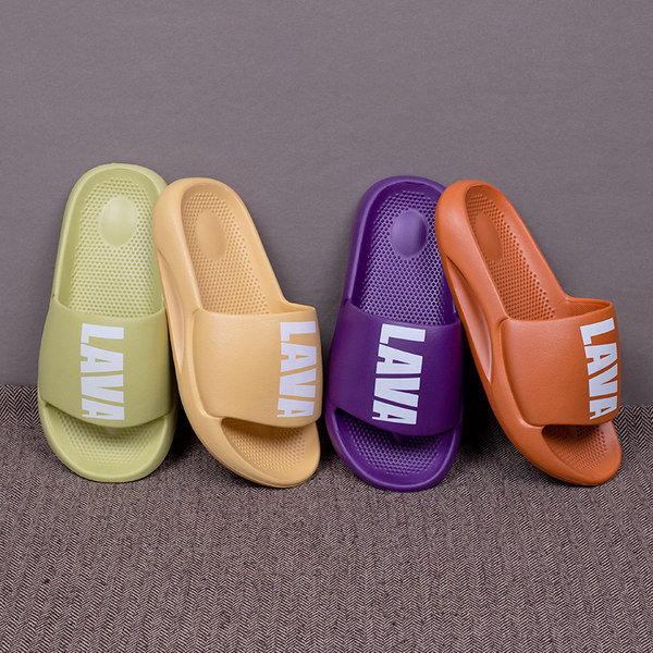 Gumijas unisex čības ar uzrakstiem