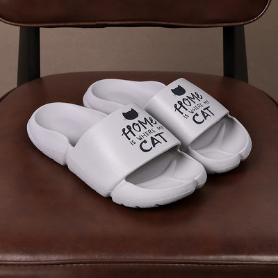 Αντιολισθητικές παντόφλες από καουτσούκ Unisex με επιγραφή