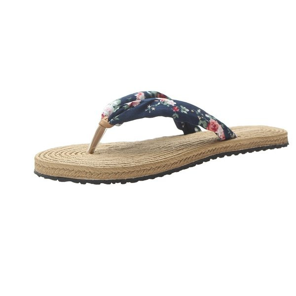 Νέο μοντέλο casual γυναικείες παντόφλες με μοτίβα λουλουδιών